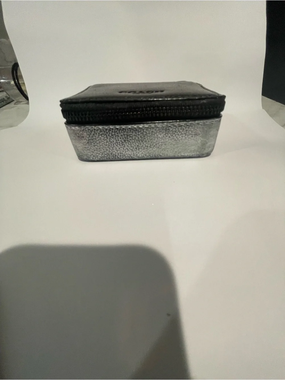 Coach Colorblock Pill Case with Three Clear Bottles w/Tags